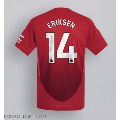 Manchester United Christian Eriksen #14 Hjemmebanetrøje 2024-25 Kortærmet Manchester United Christian Eriksen #14 Hjemmebanetrøje 2024-25 Kortærmet
